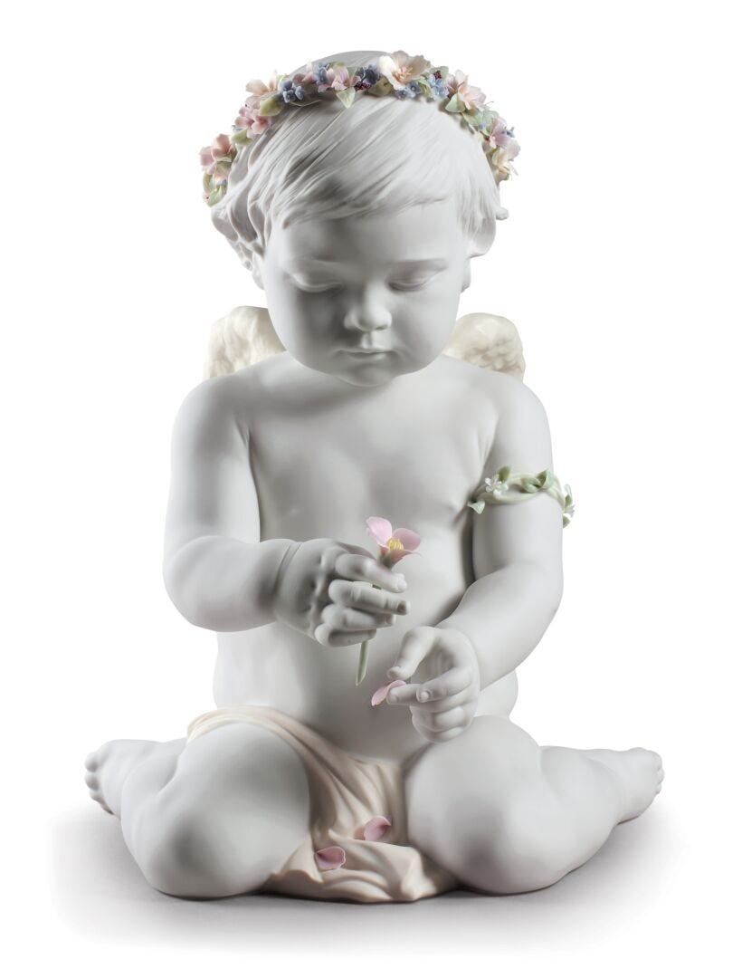 Lladro Cherub Of Our Love