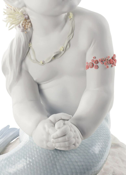 Lladro Princess of The Waves Mermaid Figurine Limited Edition