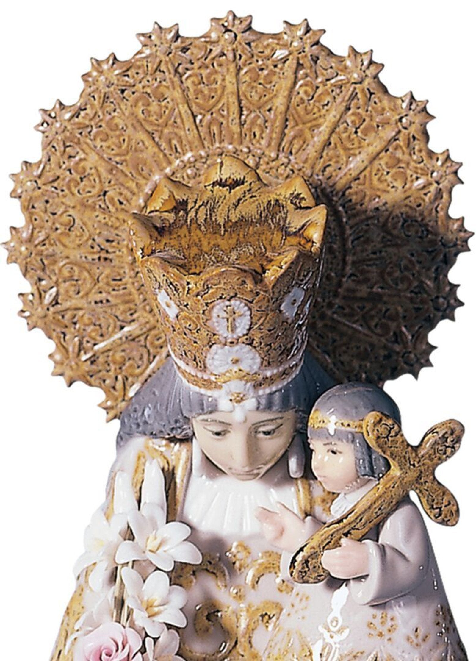 Lladro Our Lady of The Forsaken Figurine Numbered Edition