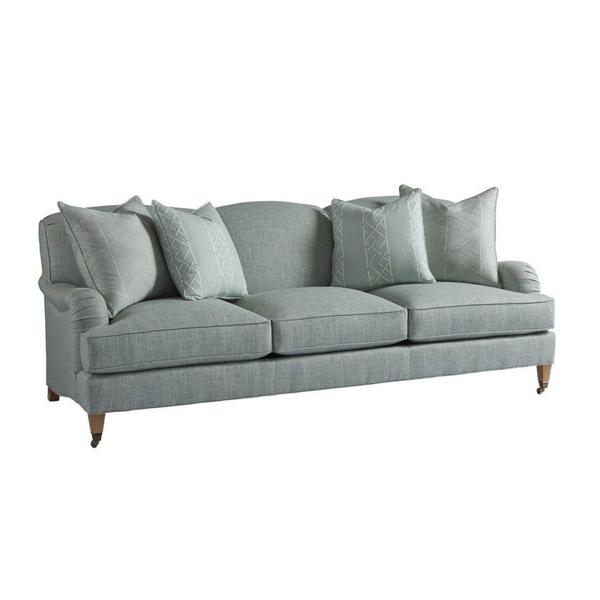 Barclay Butera Upholstery Sydney Sofa With Brass Caster
