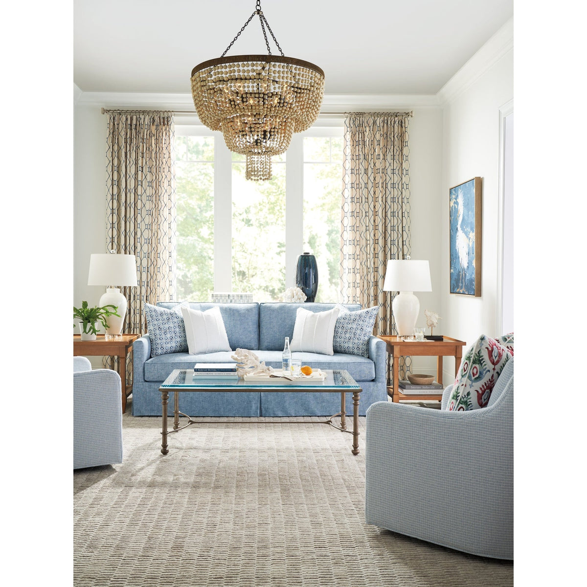 Barclay Butera Laguna Temple End Table