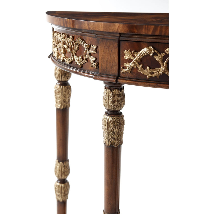 Theodore Alexander Beauty of Leaves Accent Console Table