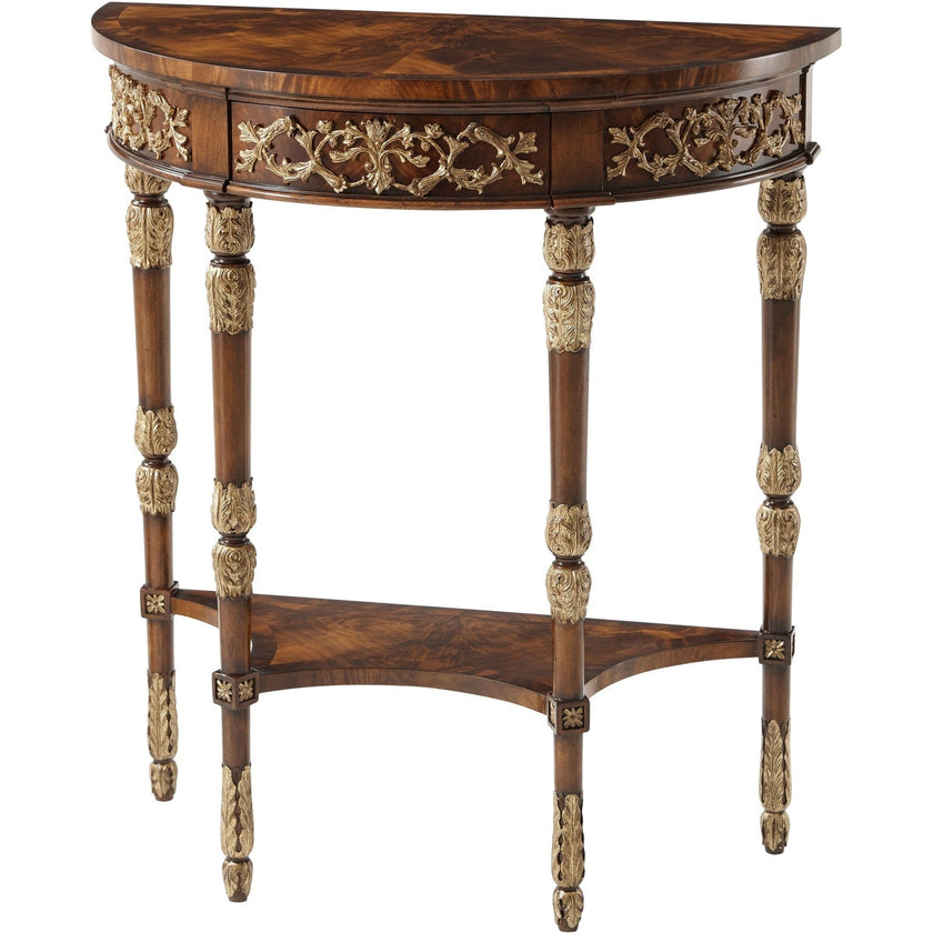 Theodore Alexander Beauty of Leaves Accent Console Table
