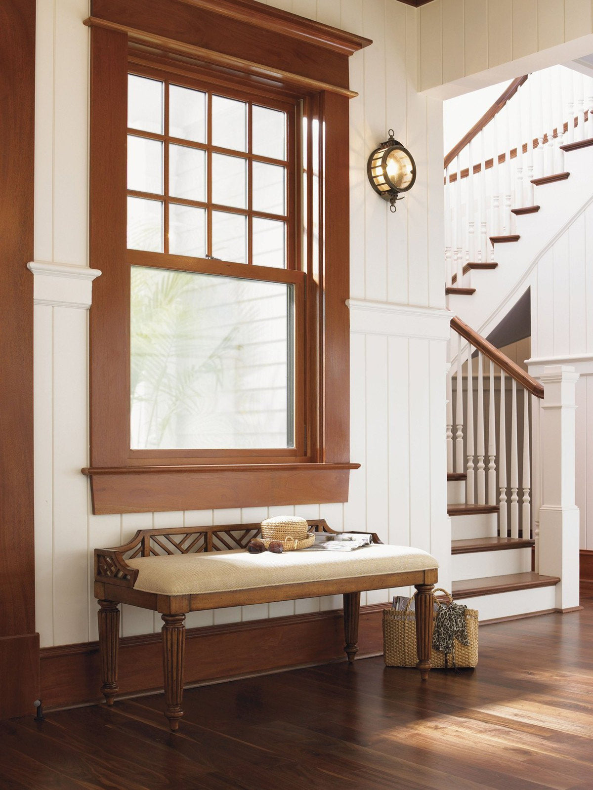 Tommy Bahama Home Island Estate Plantain Bed Bench