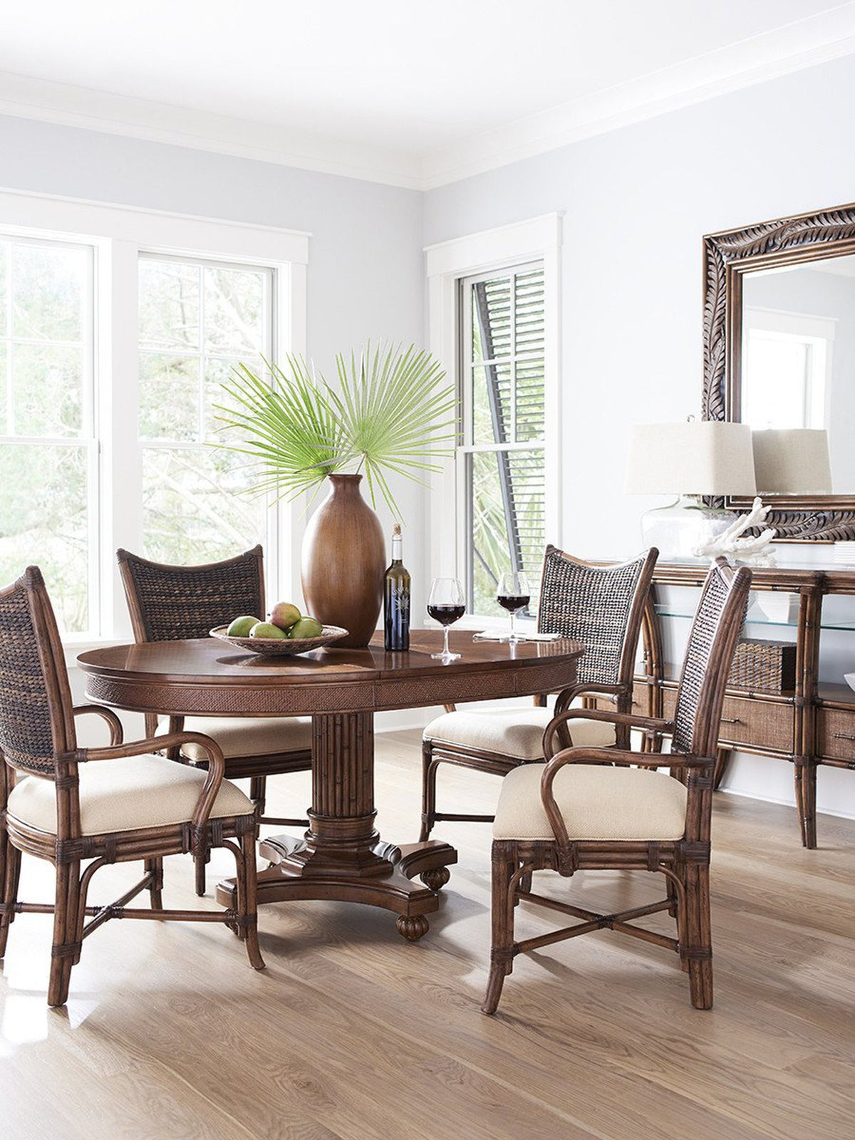 Tommy Bahama Home Island Estate Mangrove Arm Chair As Shown