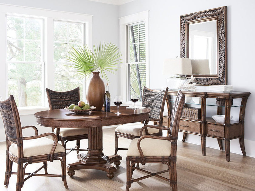 Tommy Bahama Home Island Estate Mangrove Arm Chair As Shown