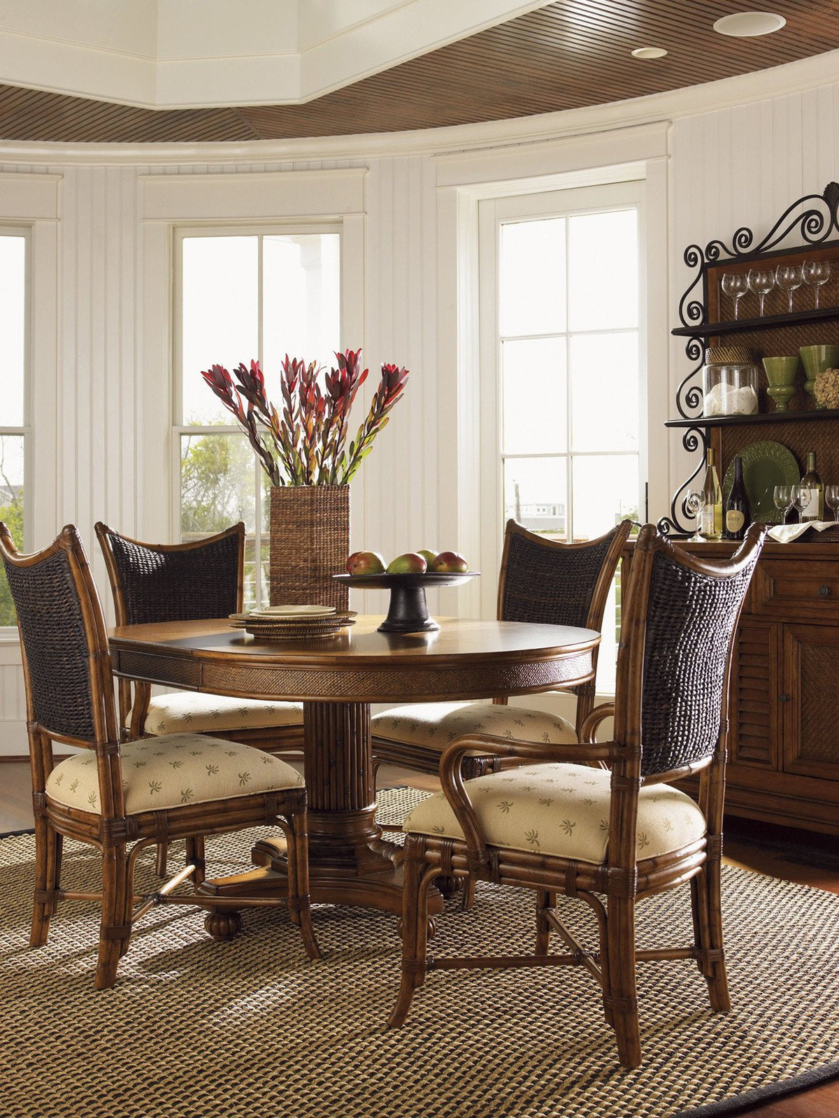 Tommy Bahama Home Island Estate Mangrove Arm Chair As Shown