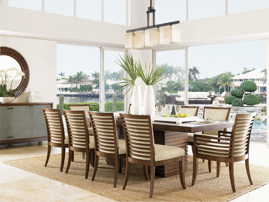 Tommy Bahama Home Ocean Club Peninsula Dining Table