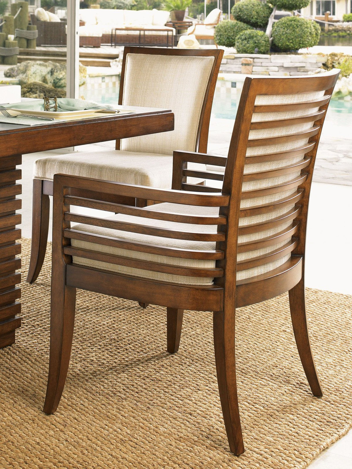 Tommy Bahama Home Ocean Club Kowloon Arm Chair Customizable
