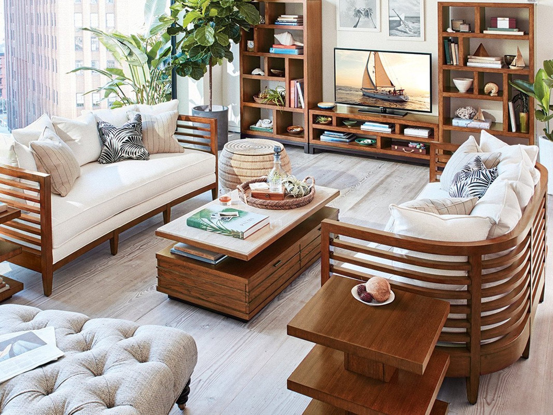 Tommy Bahama Home Ocean Club Solstice Cocktail Table