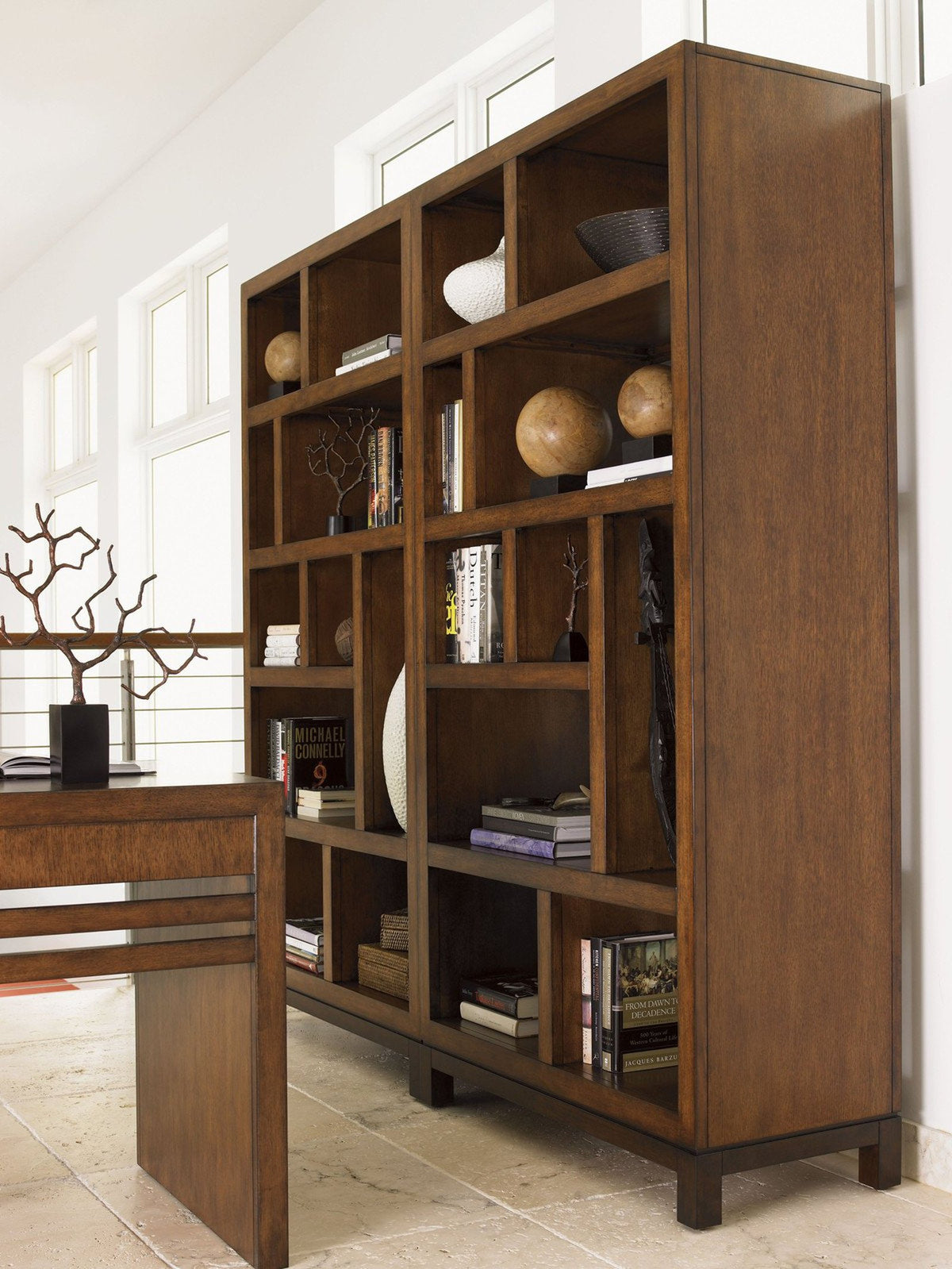 Tommy Bahama Home Ocean Club Tradewinds Bookcase Etagere
