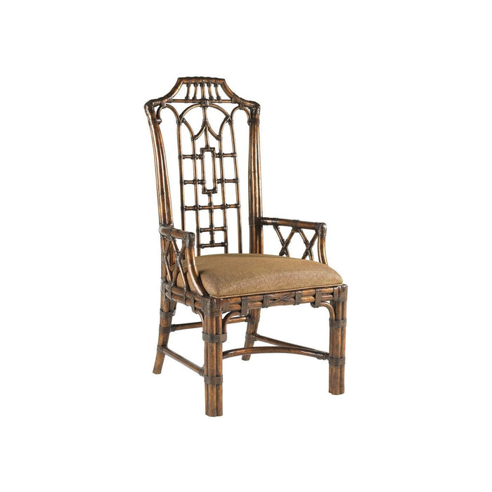 Tommy Bahama Home Royal Kahala Pacific Rim Arm Chair Customizable