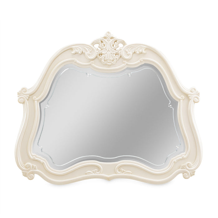 Michael Amini Lavelle Classic Pearl Sideboard Mirror DSC