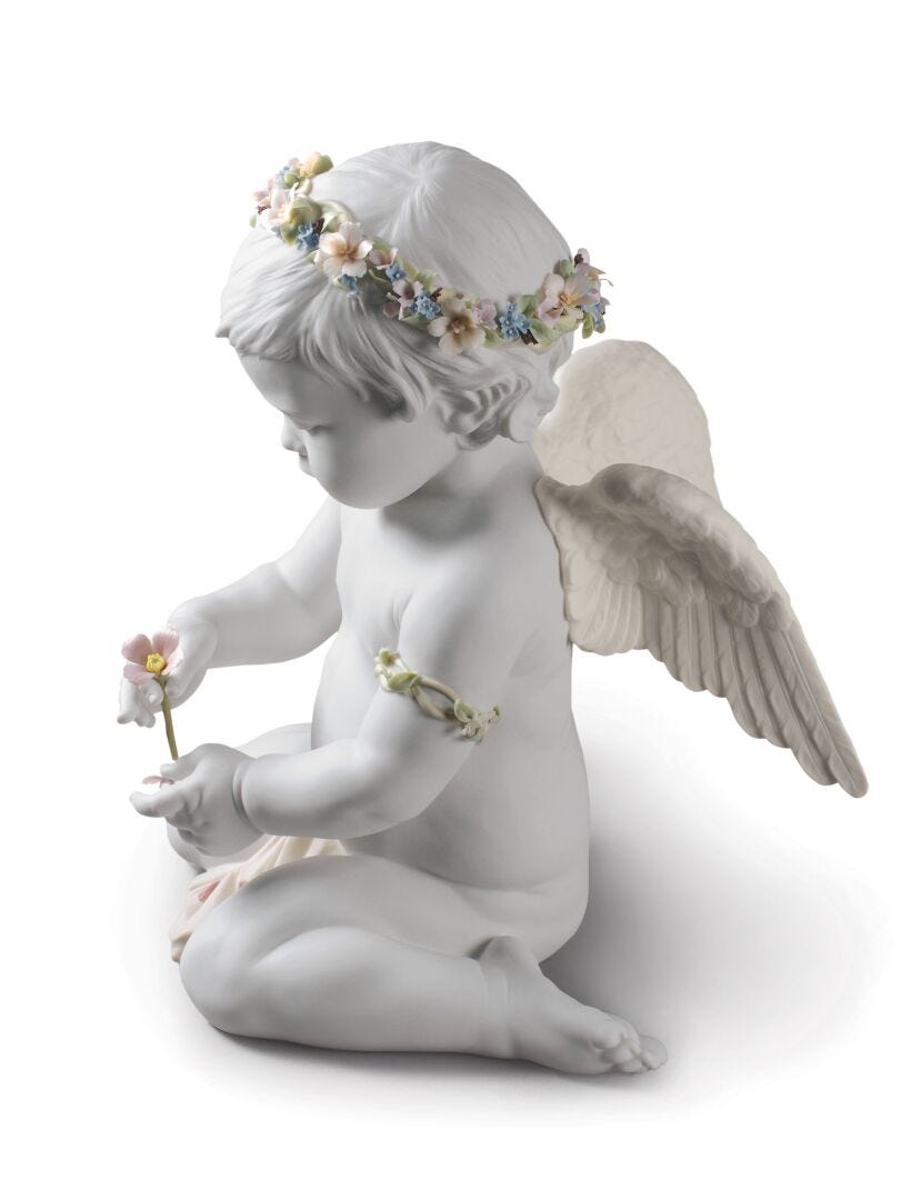 Lladro Cherub Of Our Love