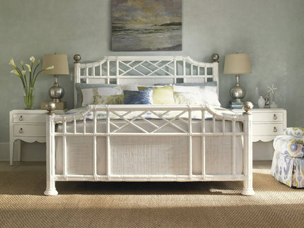 Tommy Bahama Home Ivory Key Pritchards Bay Panel Bed