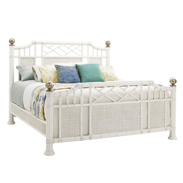 Tommy Bahama Home Ivory Key Pritchards Bay Panel Bed