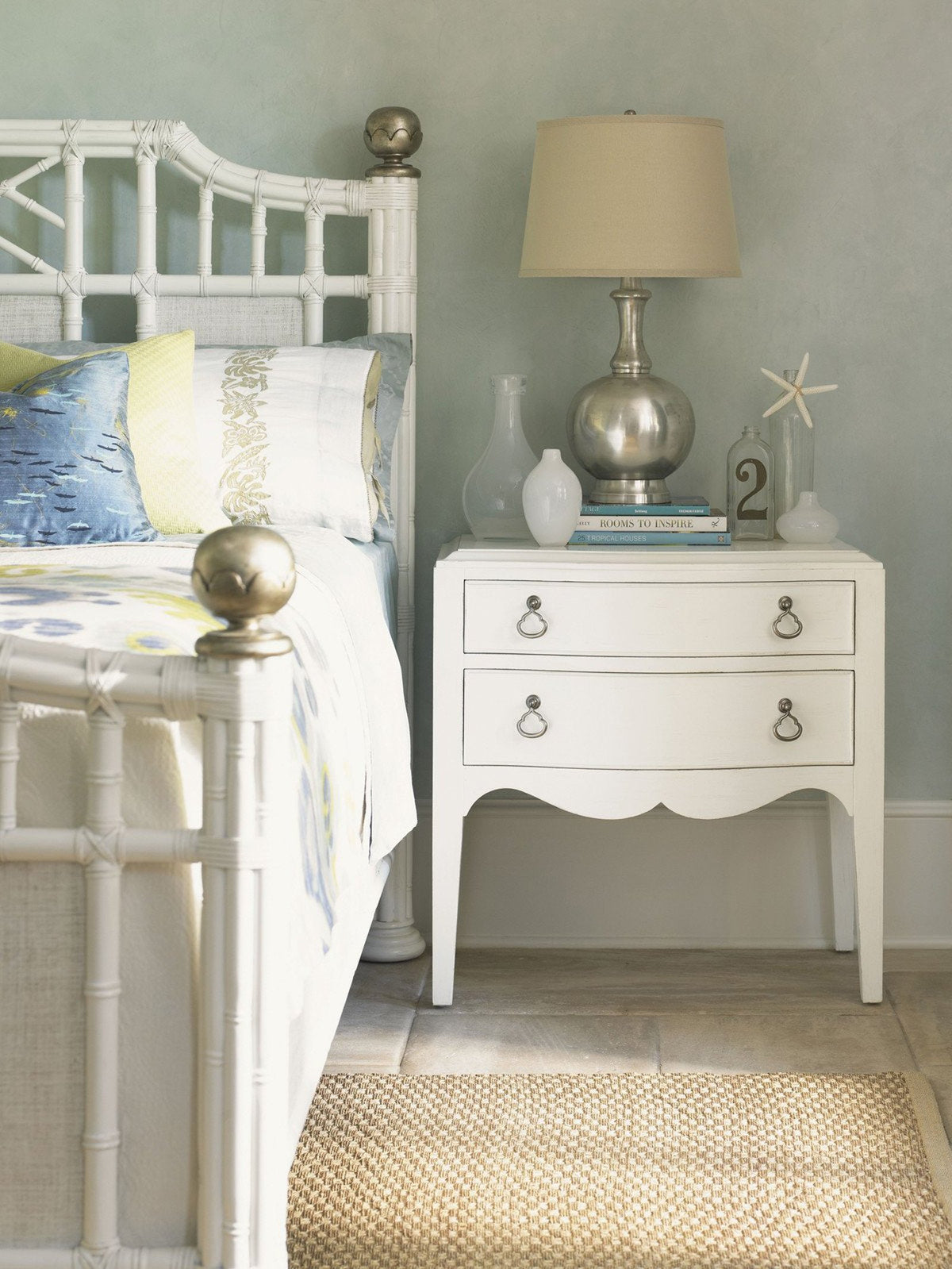 Tommy Bahama Home Ivory Key Martello Night Table