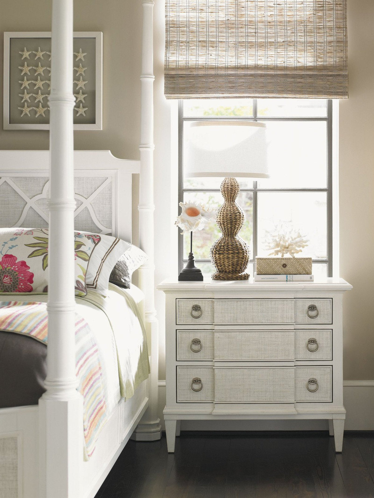 Tommy Bahama Home Ivory Key Tuckers Point Bachelors Chest