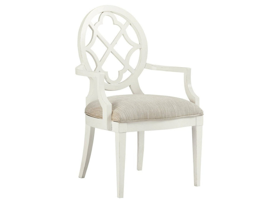 Tommy Bahama Home Ivory Key Mill Creek Arm Chair Customizable