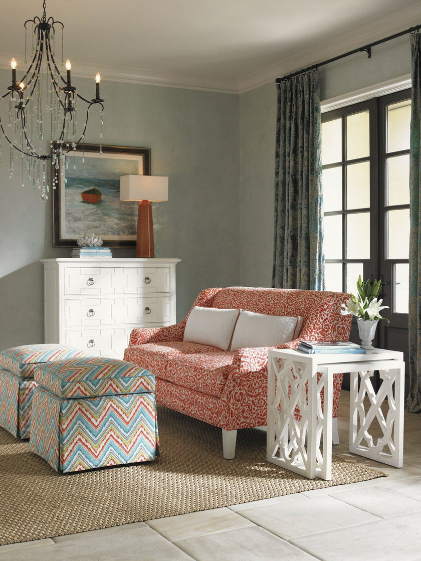 Tommy Bahama Home Ivory Key Stovell Ferry Nesting Tables