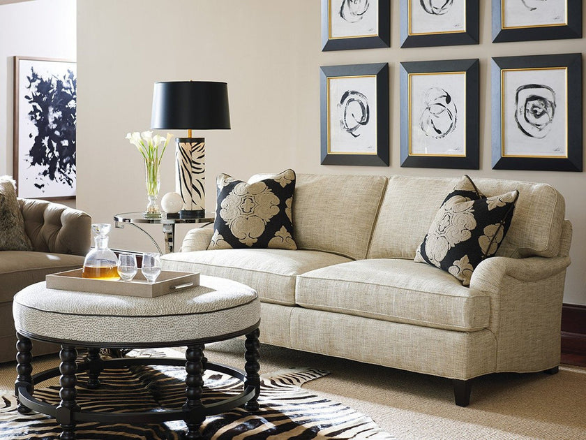Barclay Butera Upholstery Naples Cocktail Ottoman