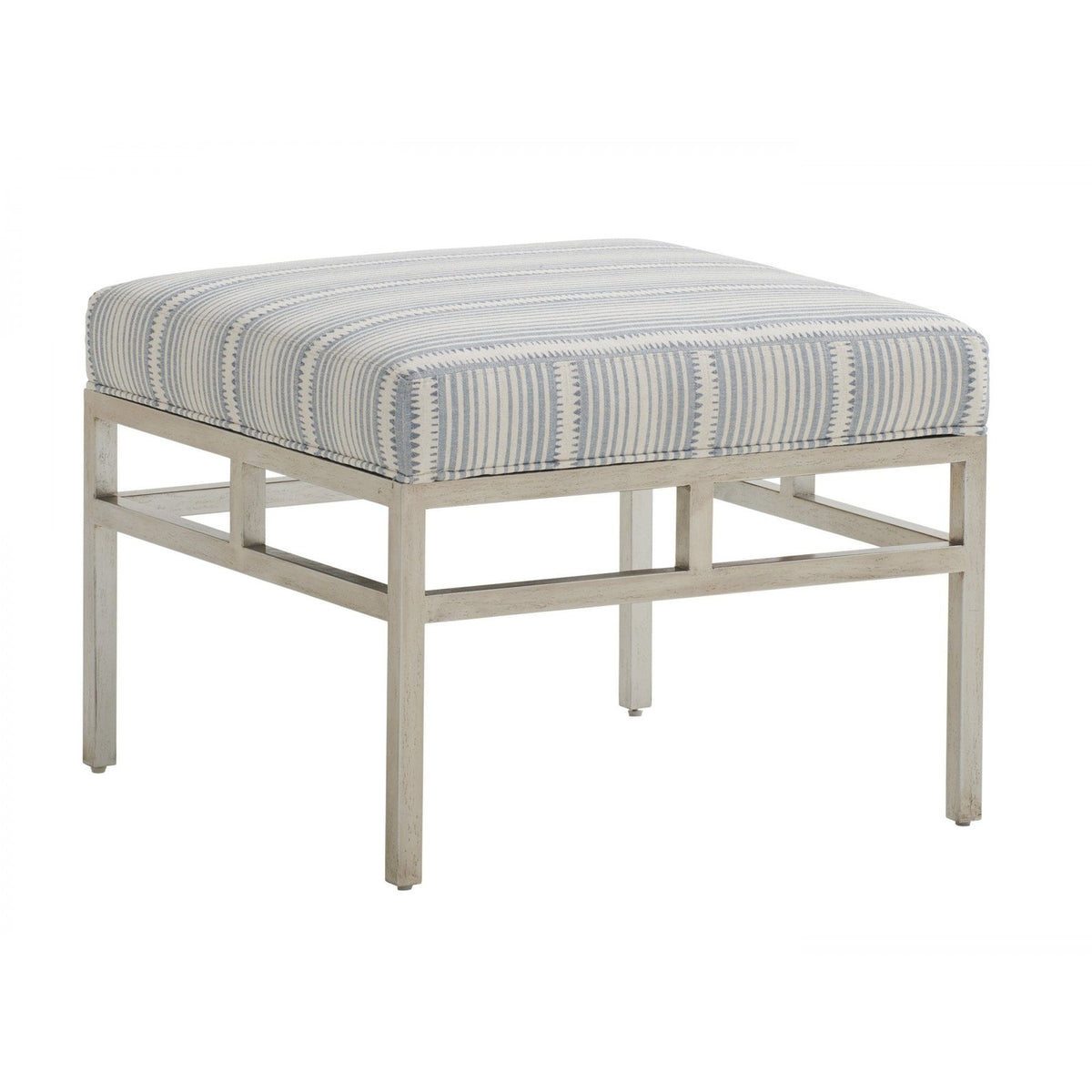 Barclay Butera Upholstery Lucca Metal Ottoman