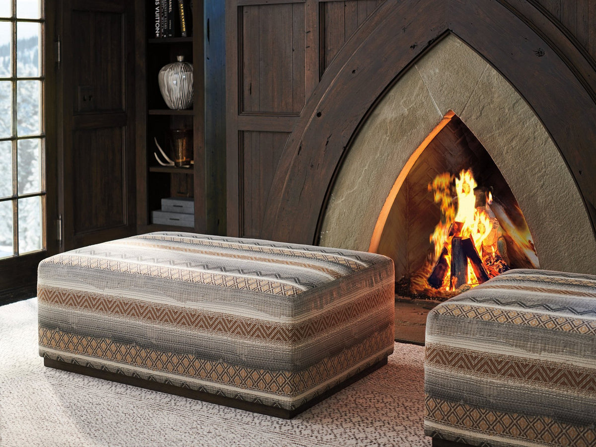 Barclay Butera Upholstery Sterling Ottoman
