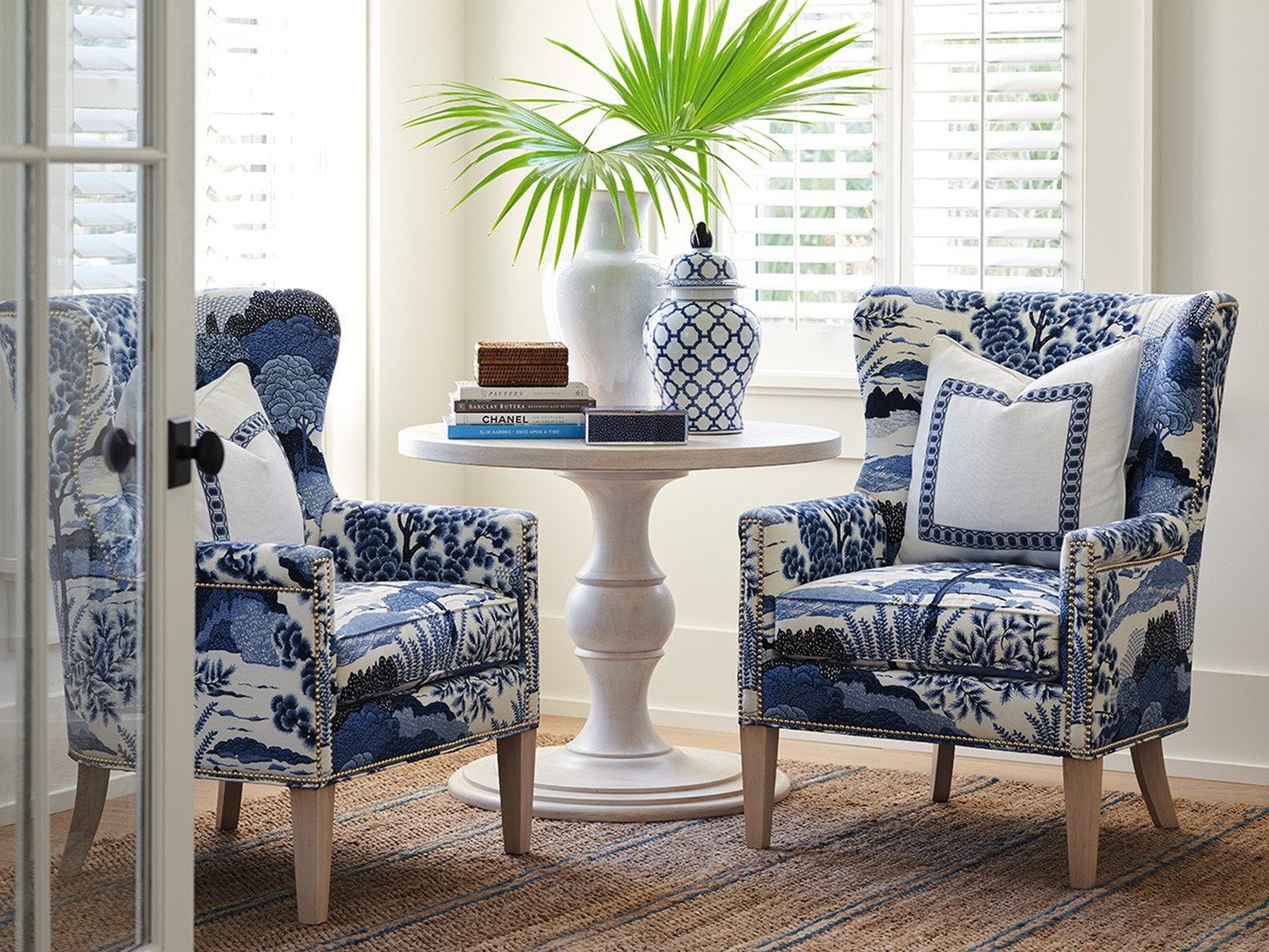 Barclay Butera Upholstery Avery Wing Chair