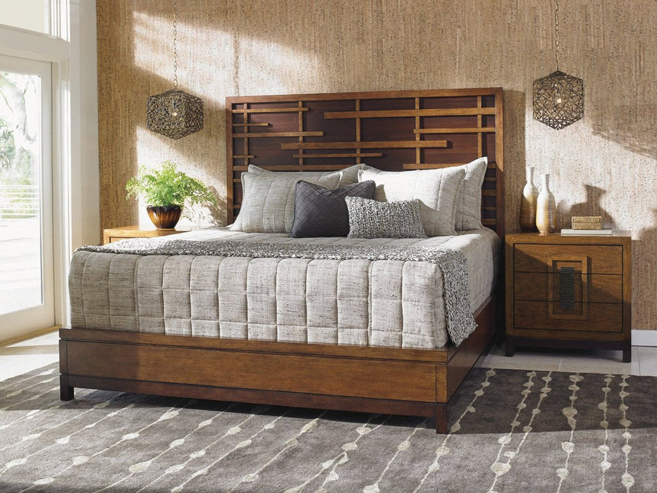 Tommy Bahama Home Island Fusion Shanghai Panel Bed