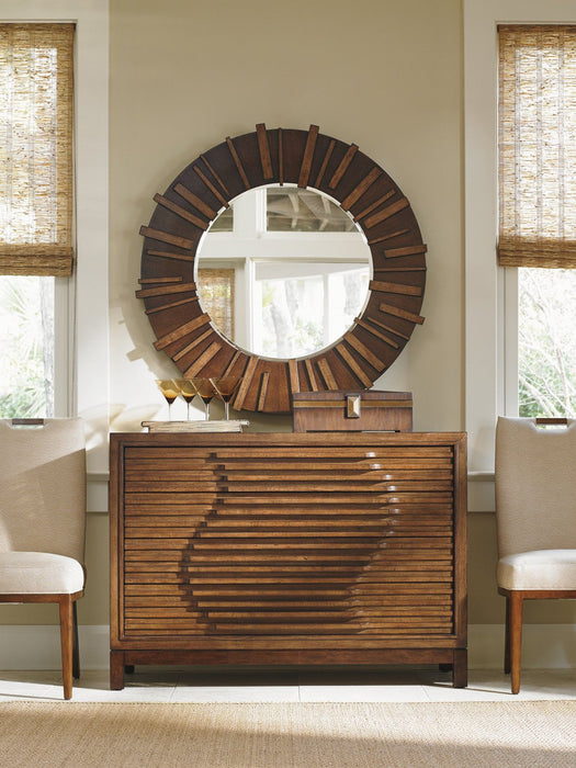 Tommy Bahama Home Island Fusion Kobe Round Mirror