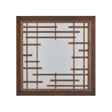 Tommy Bahama Home Island Fusion Mikasa Square Mirror