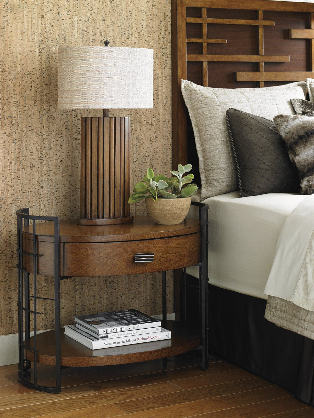 Tommy Bahama Home Island Fusion Sendai High/Low Nightstand