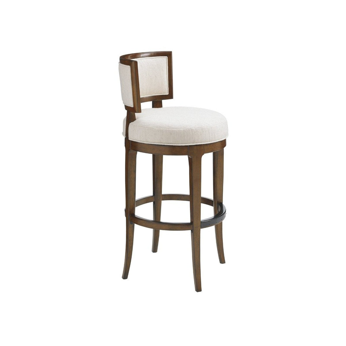 Tommy Bahama Home Island Fusion Macau Swivel Bar Stool Customizable
