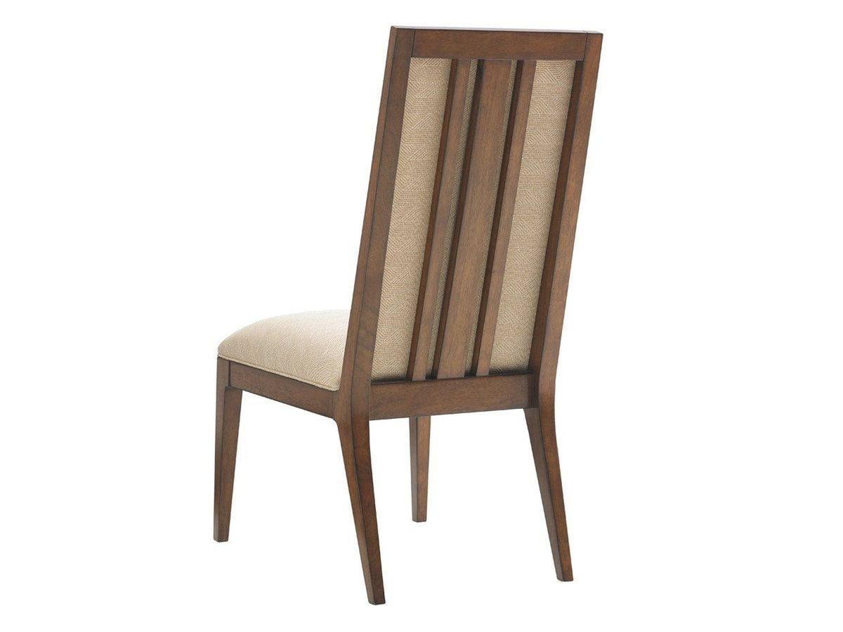 Tommy Bahama Home Island Fusion Natori Slat Back Side Chair As Shown