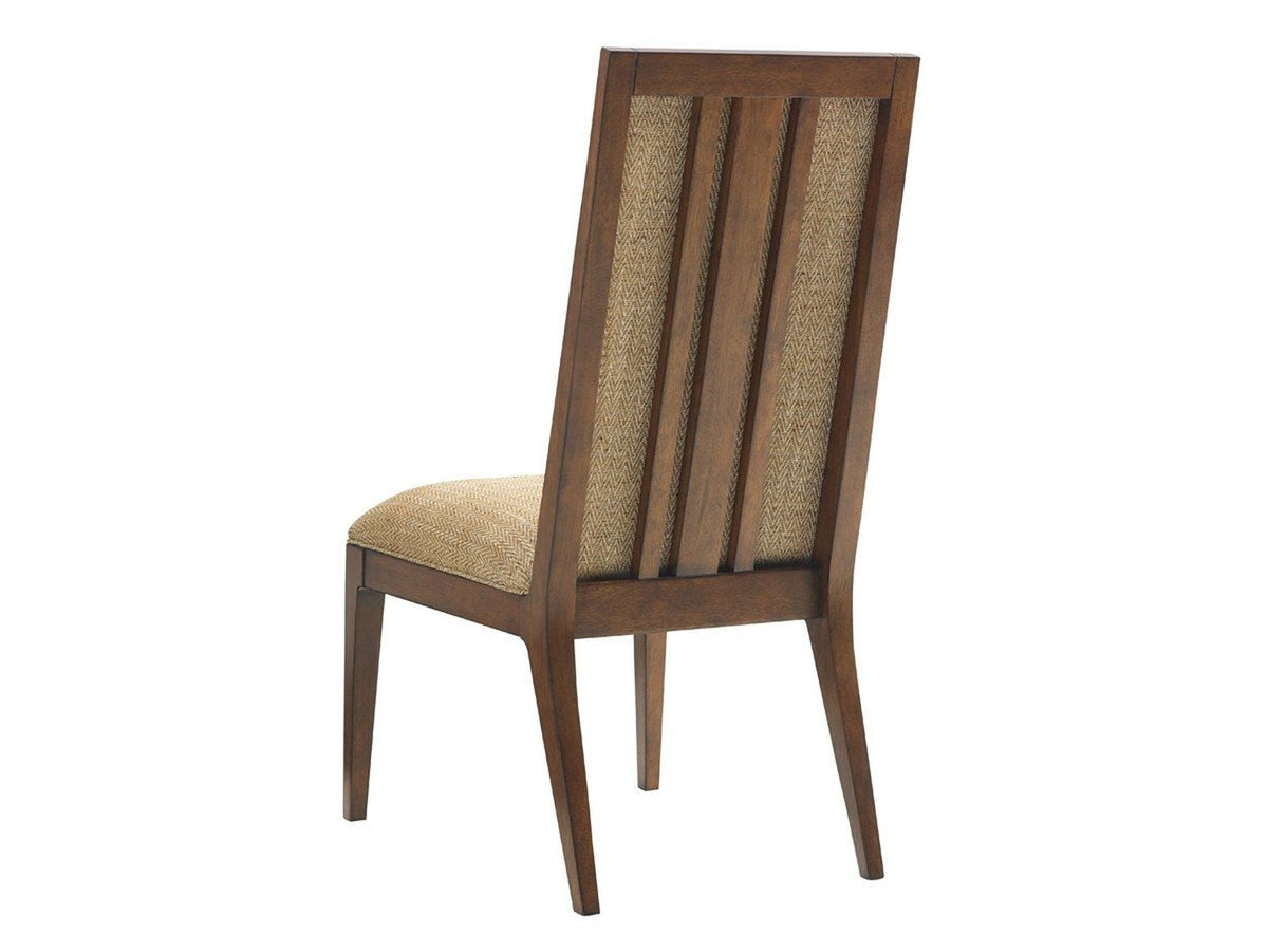 Tommy Bahama Home Island Fusion Natori Slat Back Side Chair As Shown