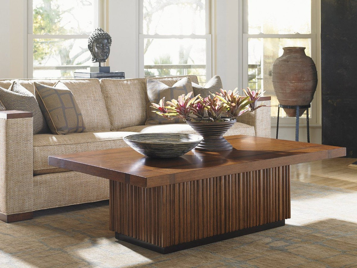 Tommy Bahama Home Island Fusion Castaway Rectangular Cocktail Table