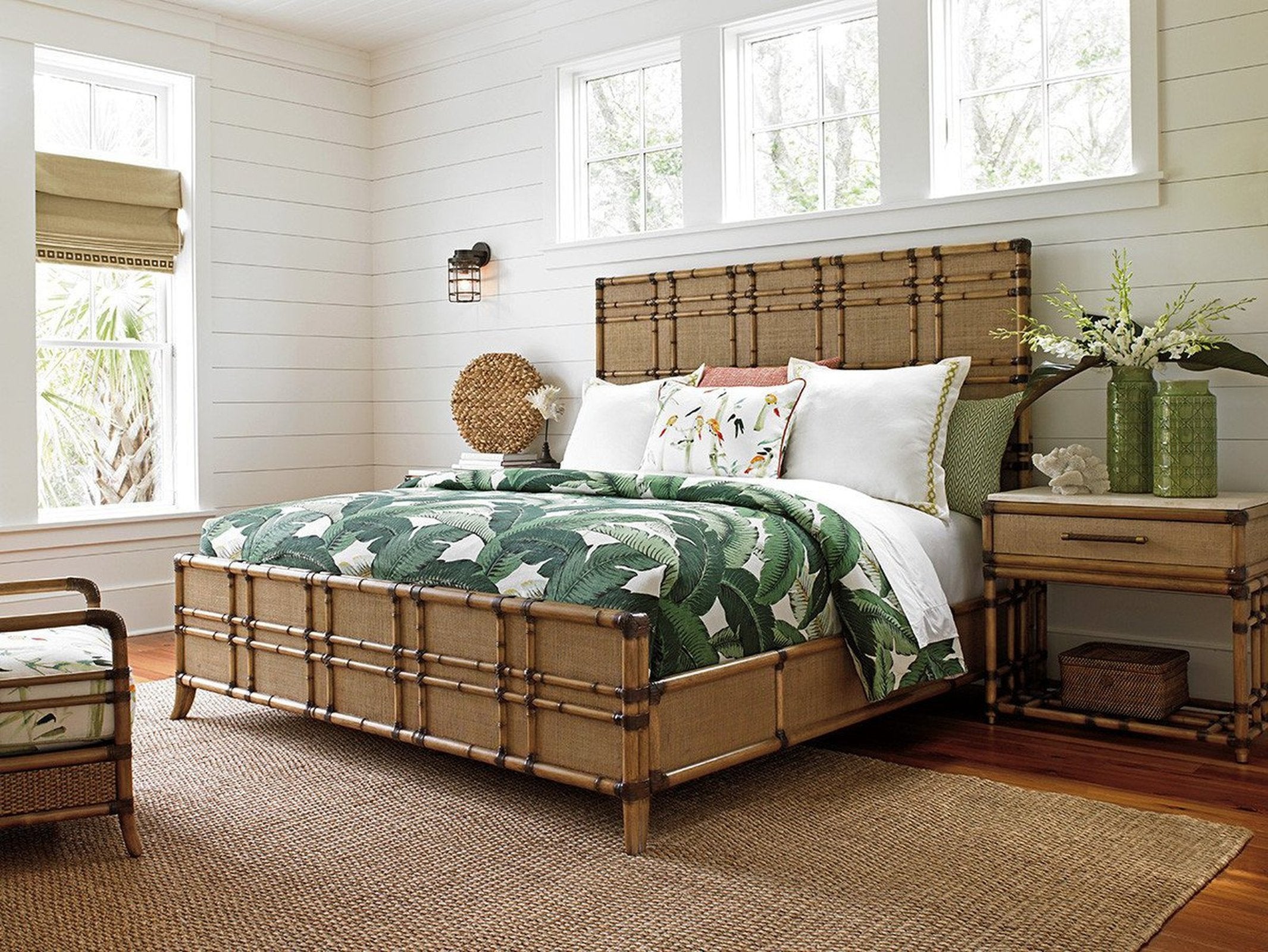Tommy Bahama Home Twin Palms Coco Bay Panel Bed
