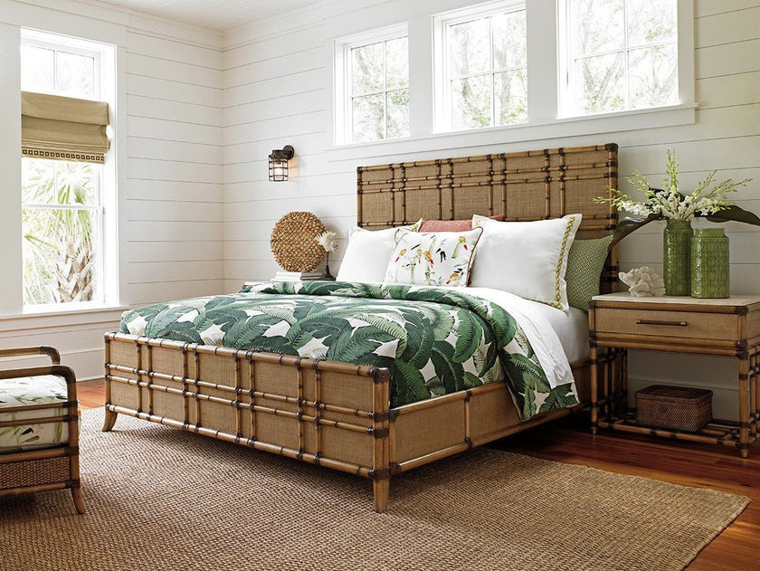Tommy Bahama Home Twin Palms Coco Bay Panel Cal King Bed