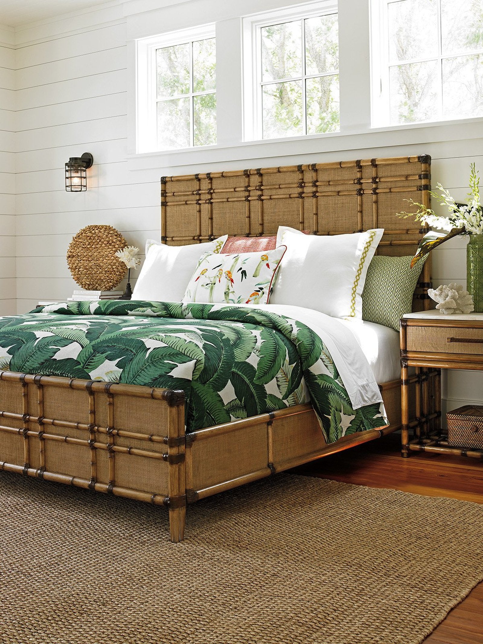 Tommy Bahama Home Twin Palms Coco Bay Panel Bed
