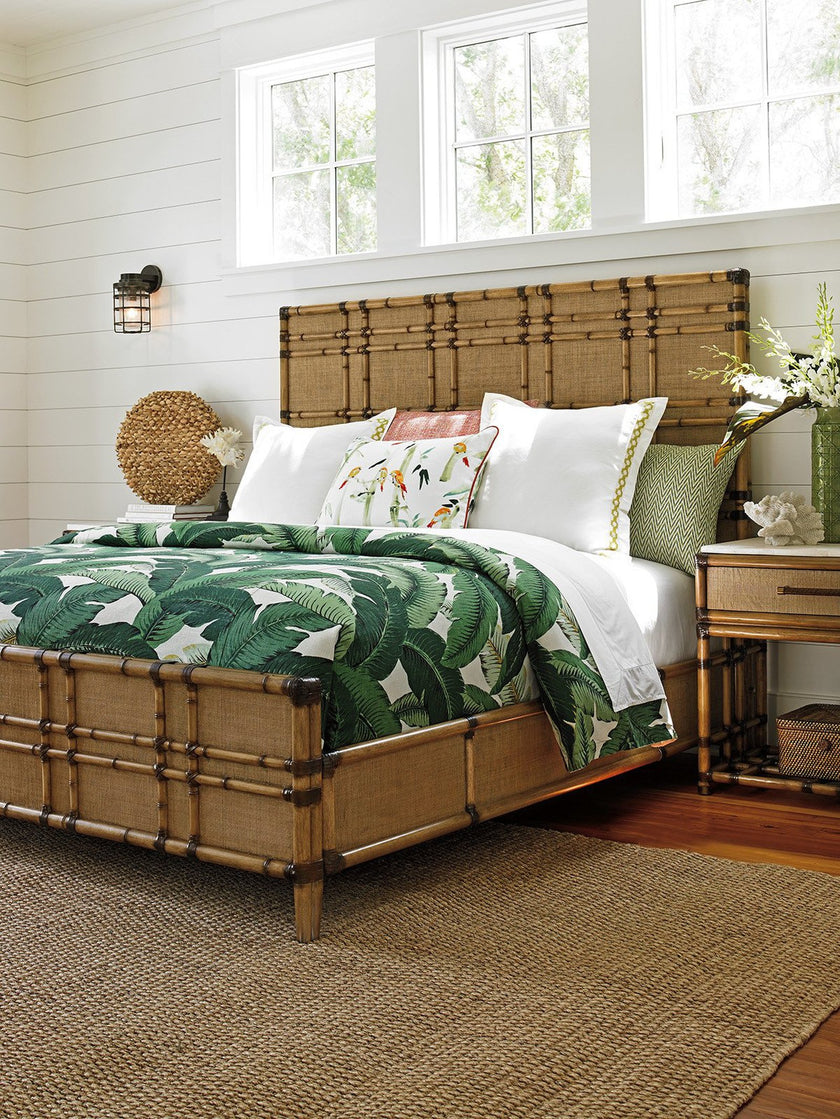 Tommy Bahama Home Twin Palms Coco Bay Panel Cal King Bed