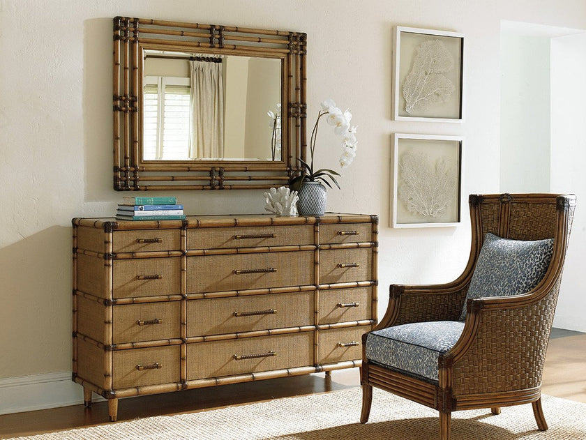 Tommy Bahama Home Twin Palms Savana Mirror