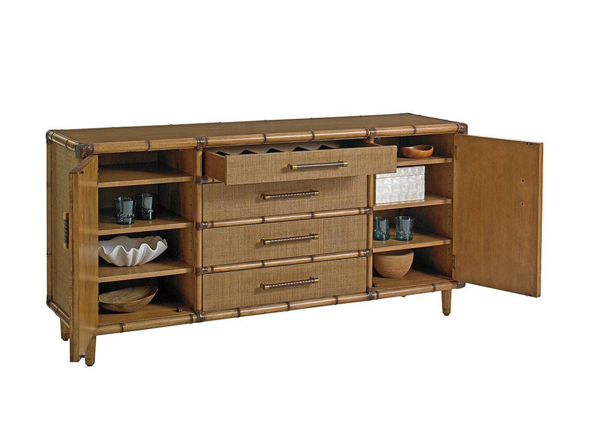 Tommy Bahama Home Twin Palms Sandy Point Buffet