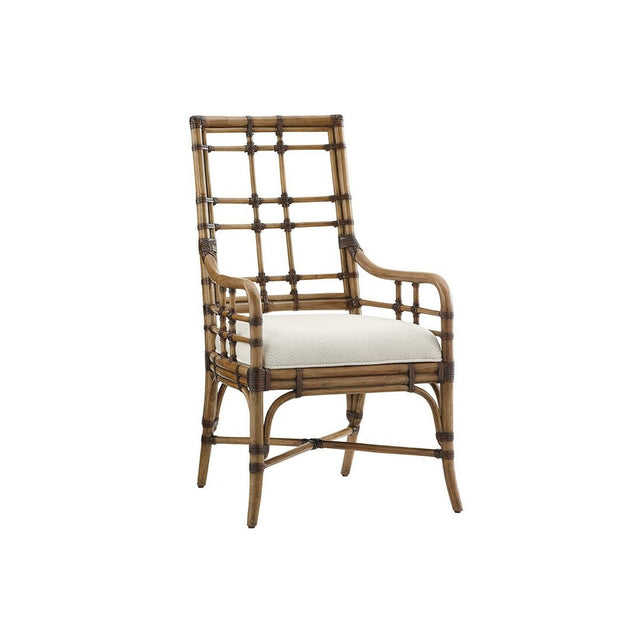 Tommy Bahama Home Twin Palms Seaview Arm Chair As Shown DSC