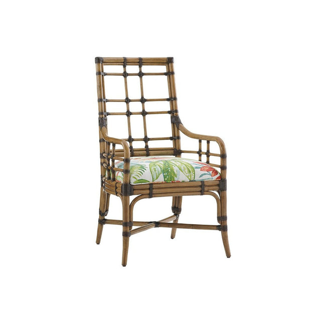 Tommy Bahama Home Twin Palms Seaview Arm Chair As Shown DSC
