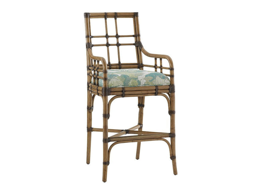 Tommy Bahama Home Twin Palms Lands End Bar Stool