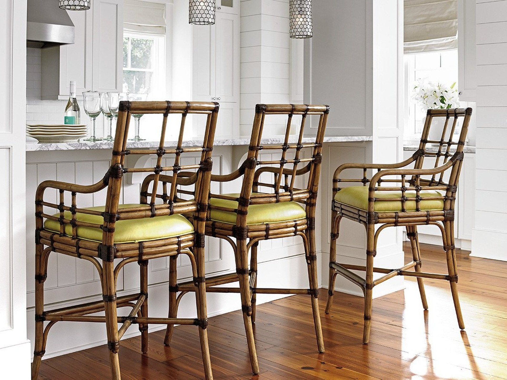 Tommy Bahama Home Twin Palms Lands End Bar Stool