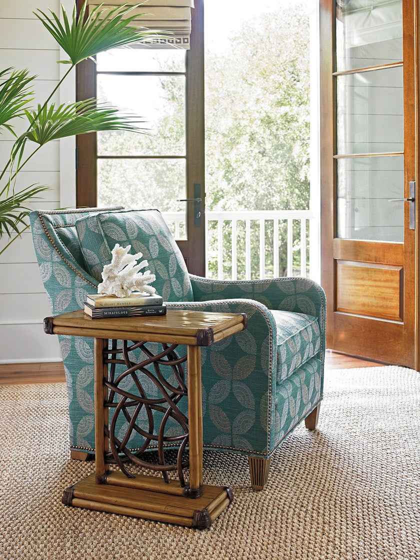 Tommy Bahama Home Twin Palms Angler Accent Table