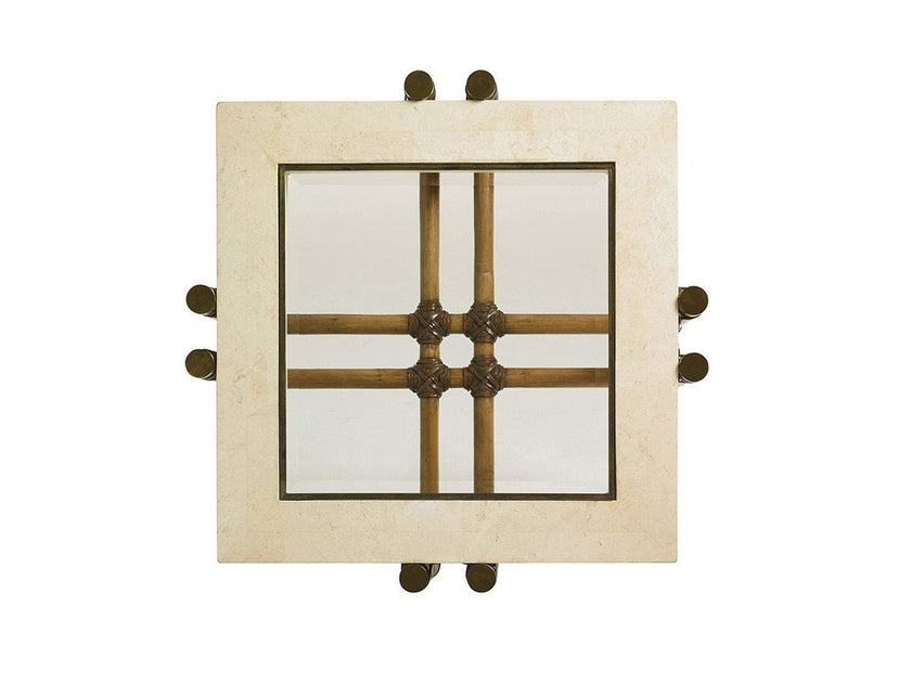Tommy Bahama Home Twin Palms Los Cabos Lamp Table