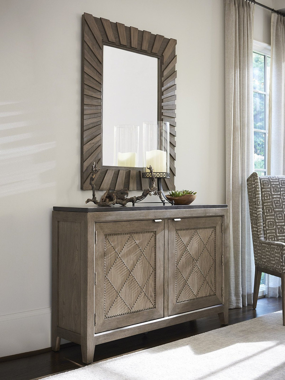 Tommy Bahama Home Cypress Point Ardley Sunburst Mirror Clearance