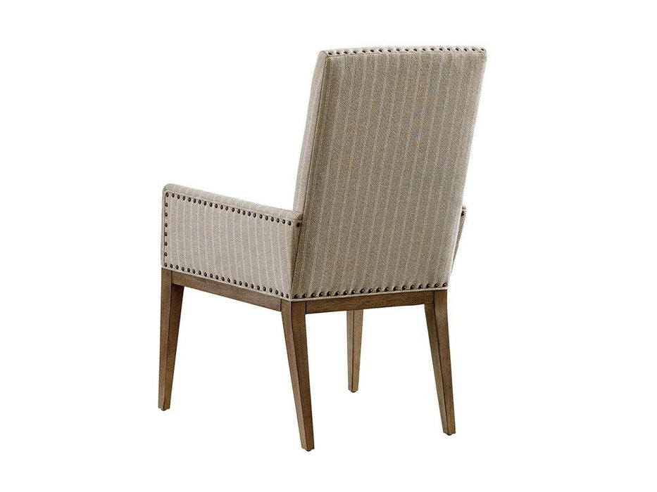 Tommy Bahama Home Cypress Point Devereaux Upholstered Arm Chair Customizable